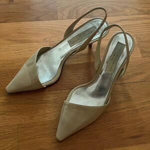 Elegant Stella McCartney nude heels